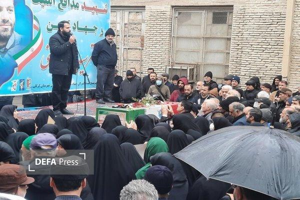 تشییع پیکر شهید جهاد تبیین «سید حسن حسینی بالاجاده» در گرگان تشییع پیکر شهید جهاد تبیین «سید حسن حسینی بالاجاده» در گرگان