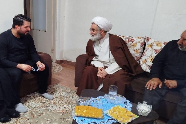 دیدار نماینده ولی‌فقیه در گیلان با خانواده شهدای حوادث اخیر