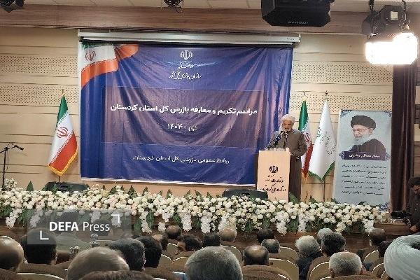 مسئولیت‌شناسی ویژگی اصلی مدیران و کار به دستان در کردستان باشد