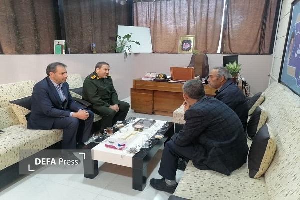 سرهنگ پاداش:حضور شهید گمنام، مایه خیر و برکت و اتحاد در گوغربافت است سرهنگ پاداش:حضور شهید گمنام، مایه خیر و برکت و اتحاد در گوغربافت است