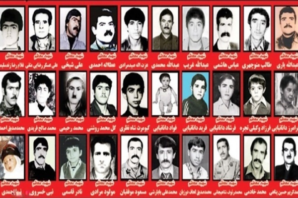 مراسم بزرگداشت شهدای بمباران ۲۸ دی سنندج برگزار شد+ تصاویر