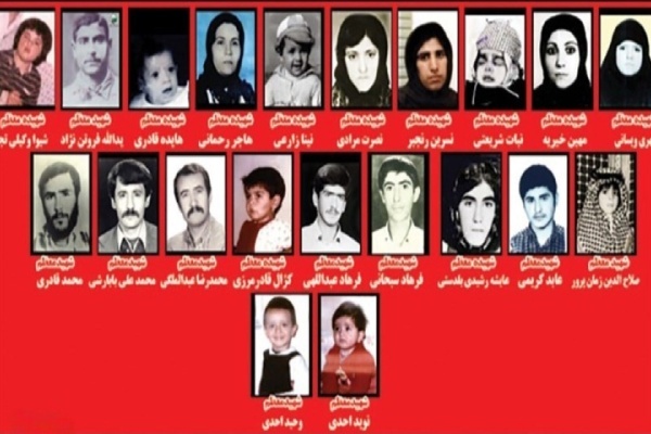 مراسم بزرگداشت شهدای بمباران ۲۸ دی سنندج برگزار شد+ تصاویر