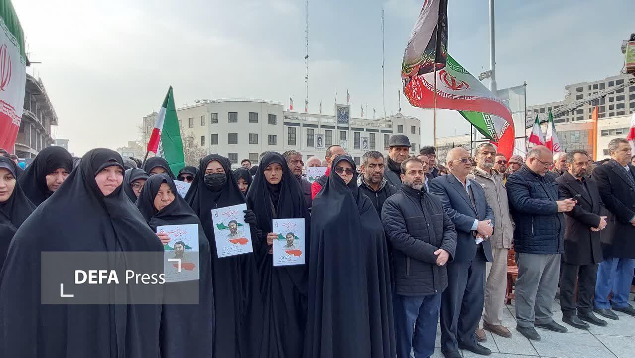 تشییع پیکر کارمند شهید شهرداری مشهد+ تصاویر