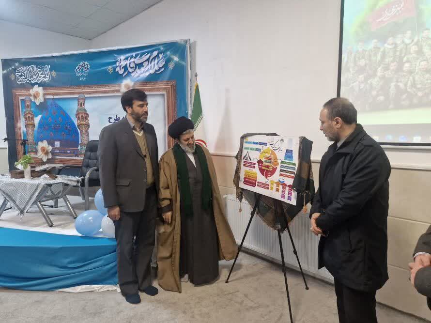 آئین افتتاحیه طرح «به وقت کتاب»  توسط سازمان مدارس الگوی صالح در استان مرکزی