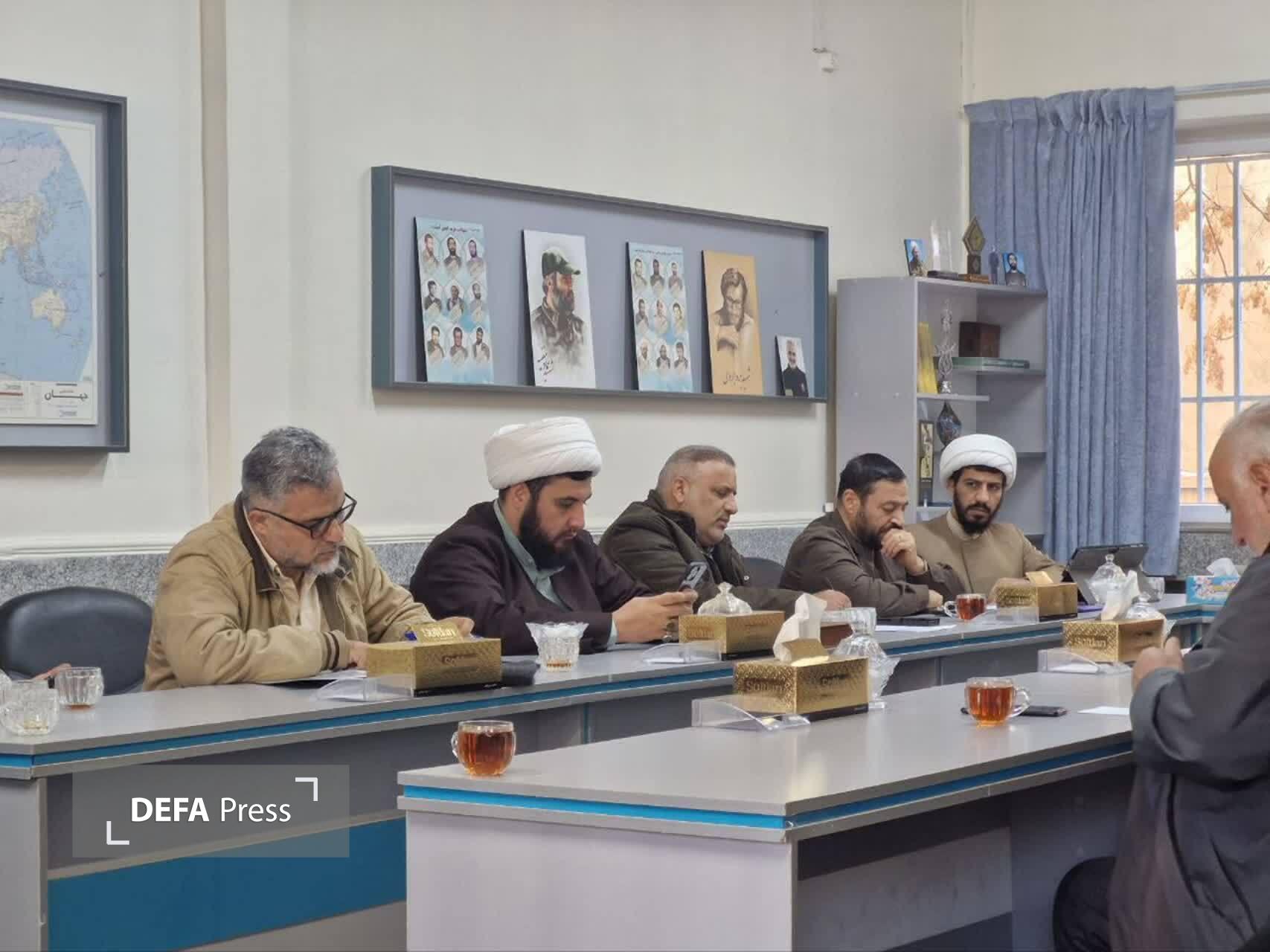 جلسه هماهنگی برگزاری اجلاسیه شهدای مداح در استان مرکزی+ تصاویر