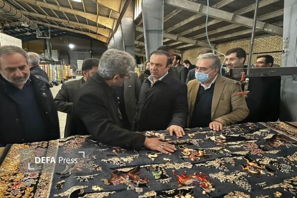 از جبهه‌های دفاع مقدس تا خط مقدم تولید/ فرش دیبا روایت ایثار در میدان اقتصاد