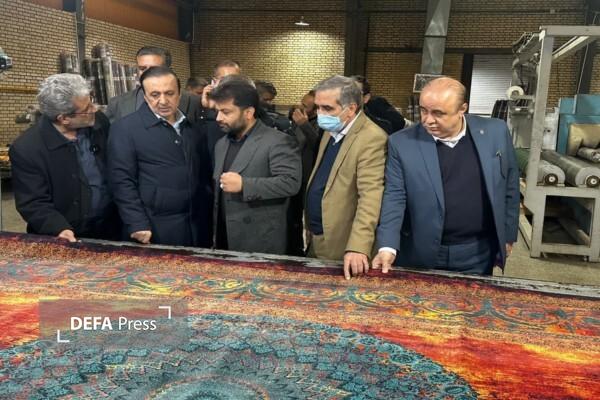از جبهه‌های دفاع مقدس تا خط مقدم تولید/ فرش دیبا روایت ایثار در میدان اقتصاد