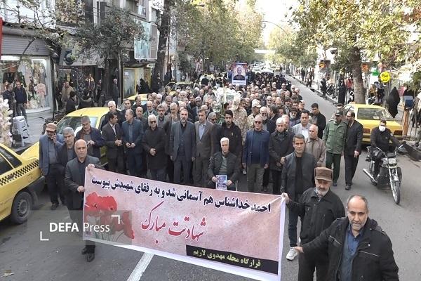 تشیع پیکر جانباز ۷۰ درصد دفاع مقدس در ساری تشیع پیکر جانباز ۷۰ درصد دفاع مقدس در ساری