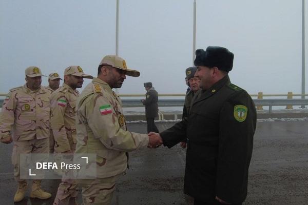 دیدار دیپلماتیک مرزبانان ایران و ترکمنستان در منطقه سرخس+ تصاویر دیدار دیپلماتیک مرزبانان ایران و ترکمنستان در منطقه سرخس+ تصاویر