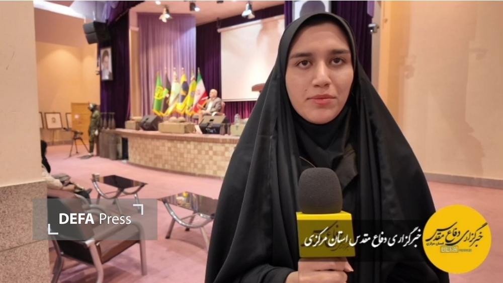 بازدید دانشجویان دانشگاه علوم پزشکی اراک از موزه دفاع مقدس استان مرکزی+فیلم