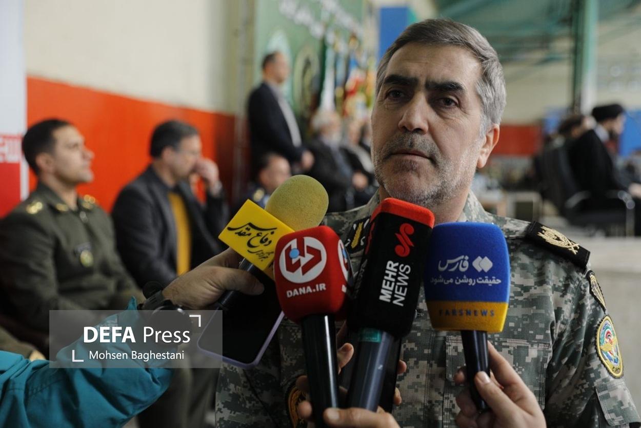 امیر سرتیپ دوم فولادی ایجاد آمادگی لازم برای حضور در مسابقات دانشجویان نظامی جهان