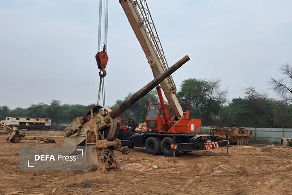 چینش ادوات نظامی در محوطه موزه دفاع مقدس و مقاومت خوزستان+ تصاویر