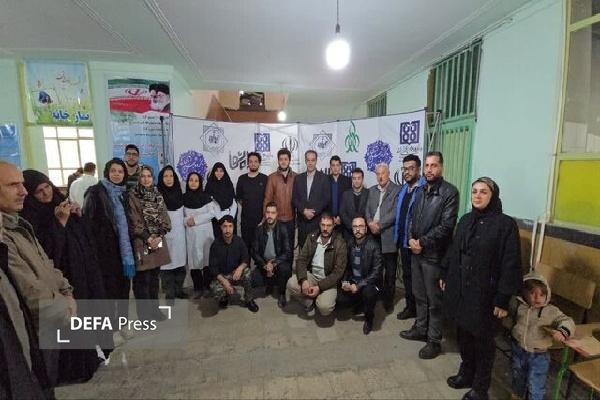 خدمت رسانی جهادی در دل مناطق کم‌برخوردار شهرستان بیجار انجام شد