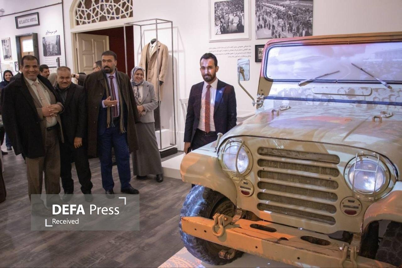 بازدید هیئت دانشگاه «الفرات الاوسط» عراق از کتابخانه و موزه ملی ملک بازدید هیئت دانشگاه «الفرات الاوسط» عراق از کتابخانه و موزه ملی ملک