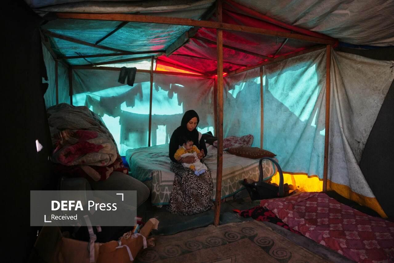 غزه سرد و بارانی در انتظار پیشرفت مذاکرات آتش‌بس