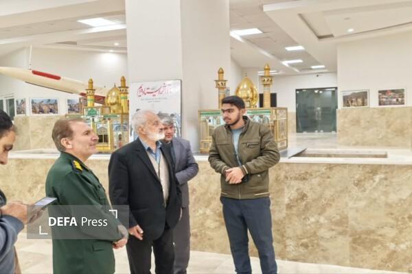والدین شهید سردار «میثم رضوانپور» از موزه دفاع مقدس قزوین بازدید کردند والدین شهید سردار «میثم رضوانپور» از موزه دفاع مقدس قزوین بازدید کردند