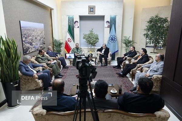 دیدار مدیرکل حفظ آثار و نشر ارزشهای دفاع مقدس و مقاومت خراسان رضوی با شهردار مشهد دیدار مدیرکل حفظ آثار و نشر ارزشهای دفاع مقدس و مقاومت خراسان رضوی با شهردار مشهد