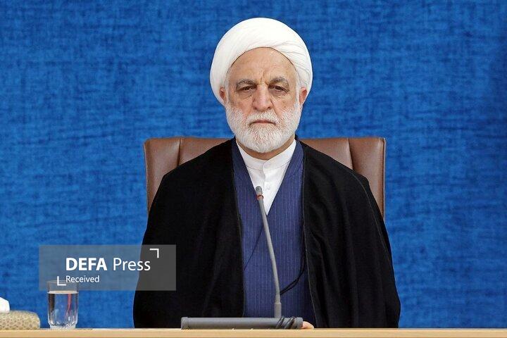 رئیس دستگاه قضا: مجازات محتکران و اخلالگران اقتصادی باید متناسب با شرایط روز باشد رئیس دستگاه قضا: مجازات محتکران و اخلالگران اقتصادی باید متناسب با شرایط روز باشد