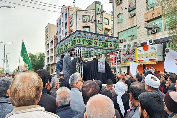 فیلم/ مراسم تشییع مرحوم آیت الله شفیعی در اهواز