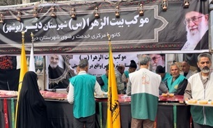 خدمت‌رسانی موکب دیری به زائران حاج قاسم در کرمان