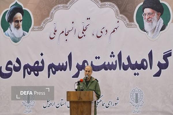 سردار جوانی: حماسه ۹ دی، اوج قله بصیرت ملت ایران بود