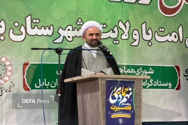 حجت الاسلام گواهی: بصیرت مردم ایران فتنهها را خنثی کرده و ضامن پایداری انقلاب است حجت الاسلام گواهی: بصیرت مردم ایران فتنهها را خنثی کرده و ضامن پایداری انقلاب است