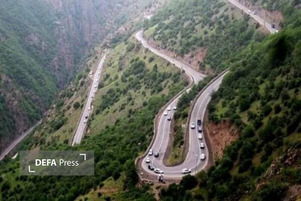 تونل شماره ۲ محور کندوان در دست ساخت است