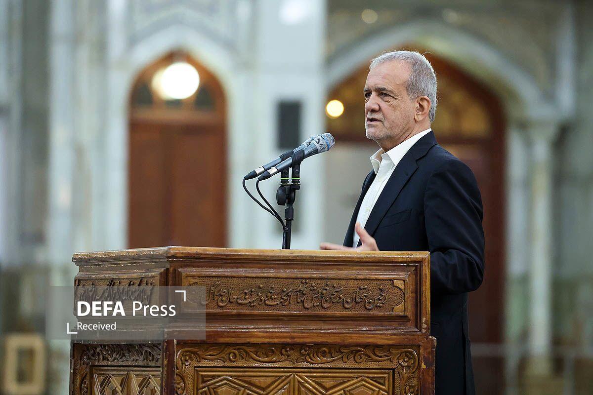 پزشکیان: رضایت عمومی مردم معیار اصلی عدالت در حکمرانی است پزشکیان: رضایت عمومی مردم معیار اصلی عدالت در حکمرانی است