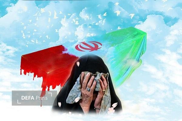 مادر شهیدان جمال و مجید منصور به فرزندان شهیدش پیوست