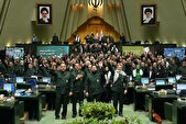 نمایندگان مجلس در حمایت از سپاه سبزپوش شدند