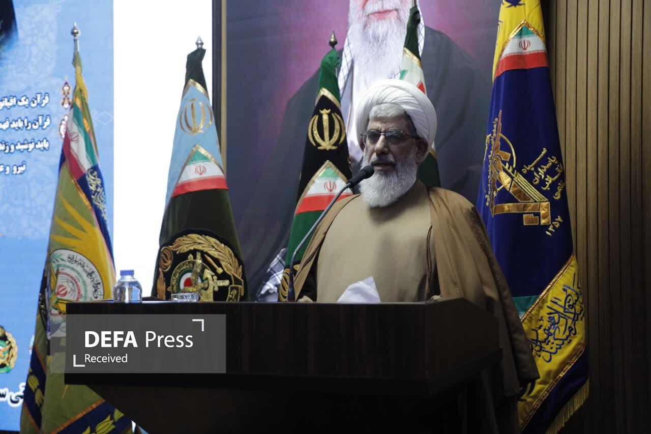 آئین اختتامیه سی و پنجمین دوره مسابقات قرآن کریم نیرو‌های مسلح برگزار شد / حجت الاسلام سعیدی: نهضت قرآنی استمرار خواهد داشت