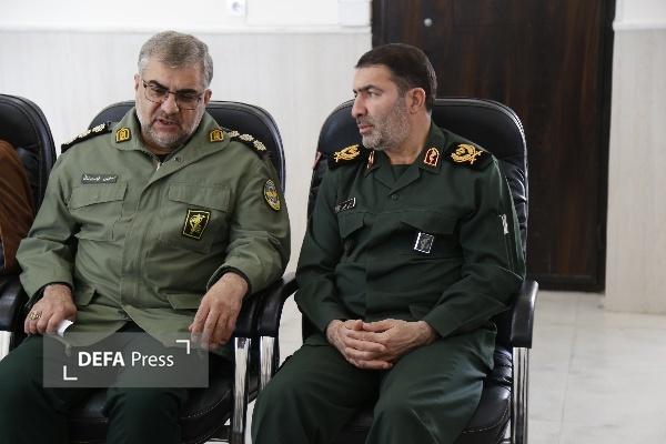 نشست هم اندیشی مدیرکل حفظ آثار دفاع مقدس و فرمانده سپاه فتح کهگیلویه و بویراحمد+ تصاویر