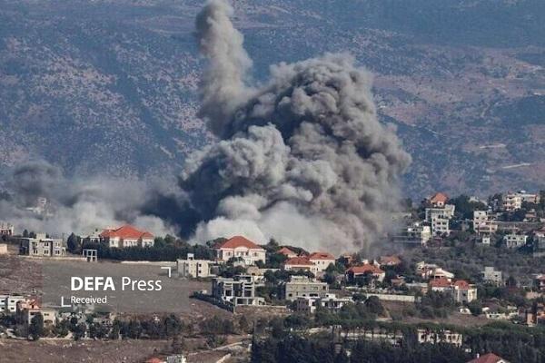 حمله سنگین رژیم صهیونیستی به جنوب لبنان حمله سنگین رژیم صهیونیستی به جنوب لبنان