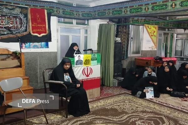 دیدار دانشجویان علوم پزشکی بابل با خانواده شهید «مقدسی» در ساری