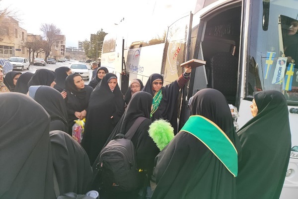 اعزام دانشجویان دختر به سرزمین نور از چهارمحال و بختیاری