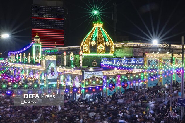 شب نیمه شعبان در کربلای معلی