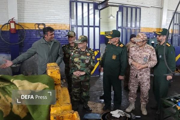 دیدار فرمانده گروه ۴۴۴ مهندسی رزمی شمالشرق نزاجا با فرمانده تیپ مهندسی رزمی ۴۷ سلمان+ تصاویر