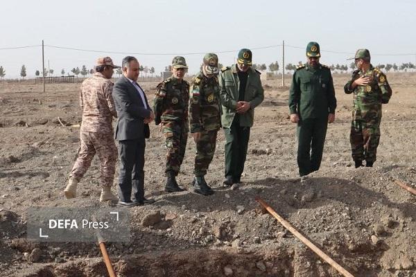 دیدار فرمانده گروه ۴۴۴ مهندسی رزمی شمالشرق نزاجا با فرمانده تیپ مهندسی رزمی ۴۷ سلمان+ تصاویر