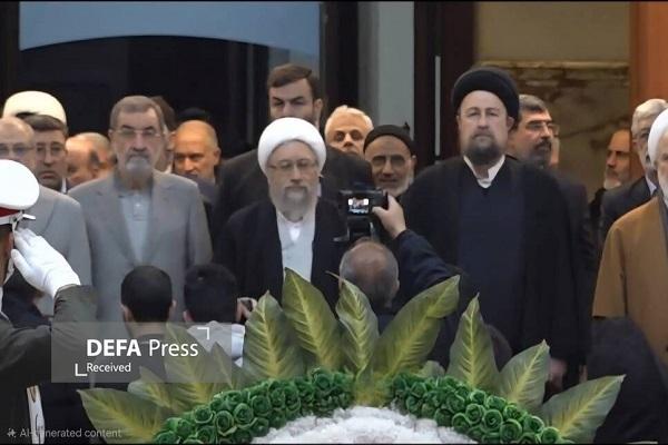 تجدید میثاق اعضای مجمع تشخیص مصلحت نظام با آرمانهای امام خمینی (ره) تجدید میثاق اعضای مجمع تشخیص مصلحت نظام با آرمانهای امام خمینی (ره)