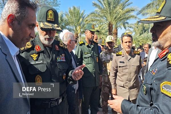 بازدید سردار رادان از موزه دفاع مقدس و مقاومت سوسنگرد بازدید سردار رادان از موزه دفاع مقدس و مقاومت سوسنگرد