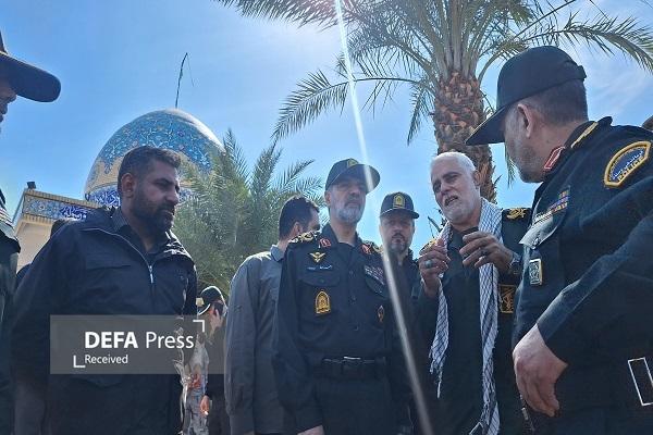 بازدید سردار رادان از موزه دفاع مقدس و مقاومت سوسنگرد بازدید سردار رادان از موزه دفاع مقدس و مقاومت سوسنگرد