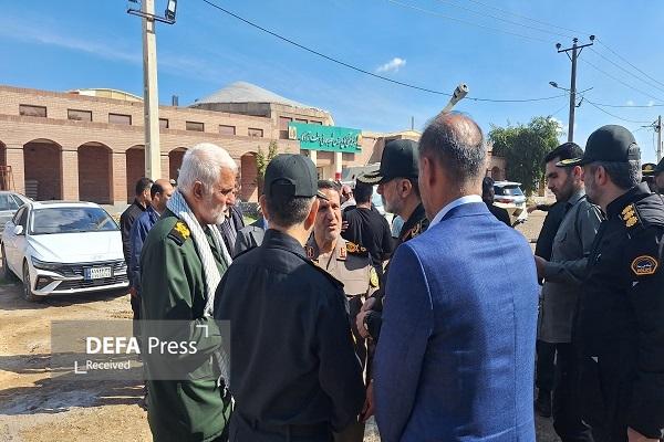 بازدید سردار رادان از موزه دفاع مقدس و مقاومت سوسنگرد بازدید سردار رادان از موزه دفاع مقدس و مقاومت سوسنگرد