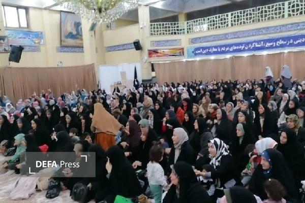 جشن نیمه شعبان و گرامیداشت میلاد امام زمان (عج) در حسینیه سنندج برگزار شد