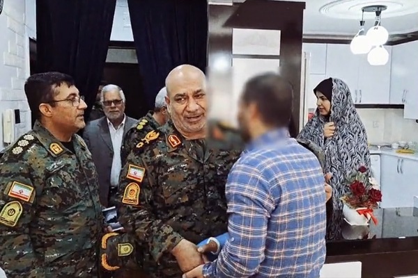 فیلم/ عیادت و دلجویی از مصدوم یگان ویژه استان خراسان جنوبی