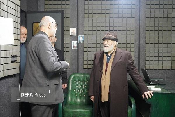 بازدید رئیس پژوهشگاه دانش‌های بنیادین از استودیو هزارسنگر آمل