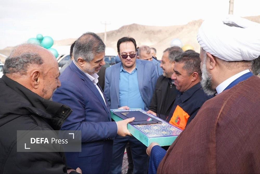 افتتاح و بهره‌برداری از پروژه‌های راهداری و حمل و نقل جاده‌ای دلیجان+ تصویر