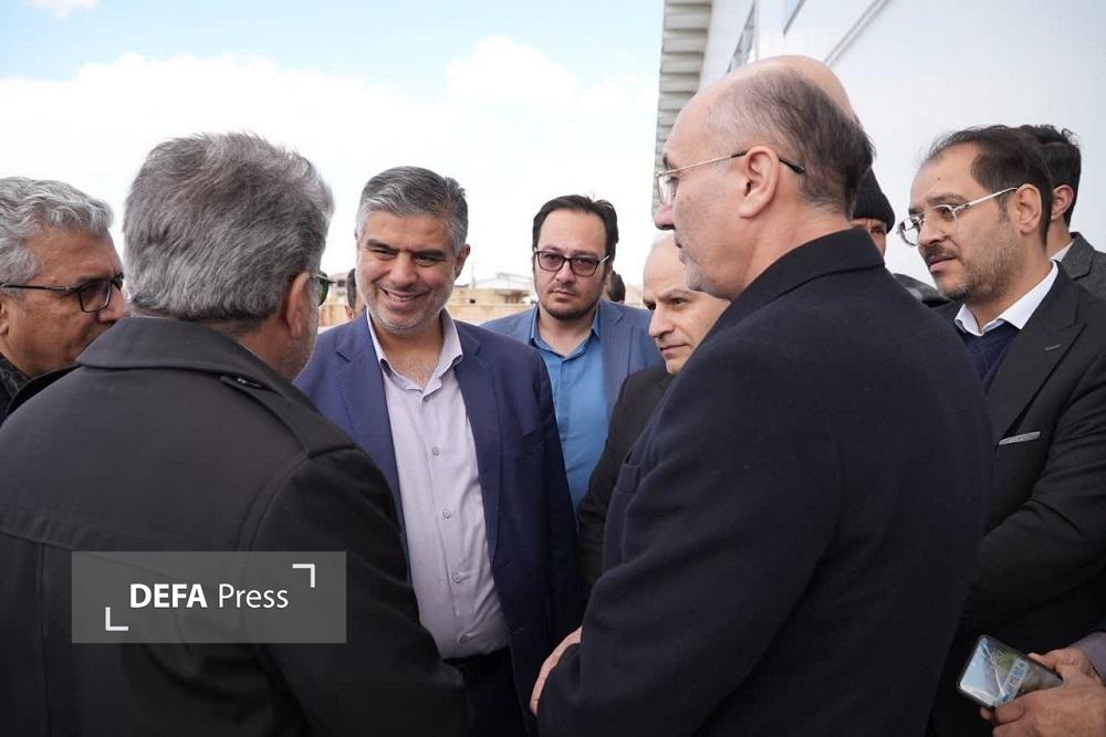 افتتاح طرح توسعه واحد صنعتی الیاف شیوا+ تصویر