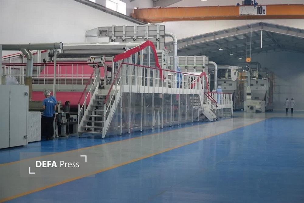 افتتاح طرح توسعه واحد صنعتی الیاف شیوا+ تصویر