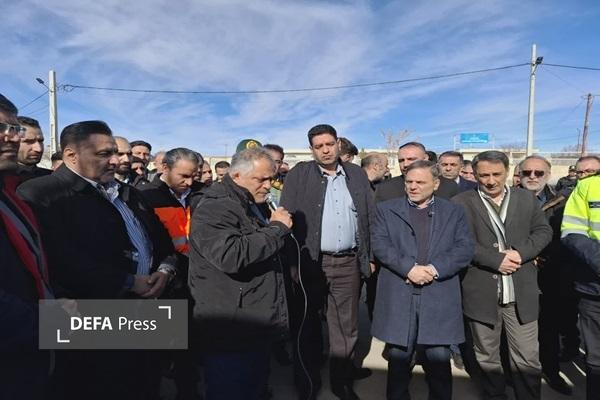 ۲ پروژه راهسازی در شهرستان خدابنده به بهره‌برداری رسید