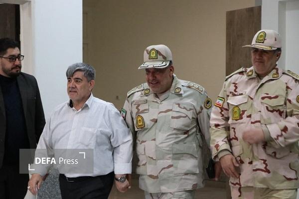 دیدار فرمانده مرزبانی آذربایجان‌شرقی با مدیرکل حفظ آثار دفاع مقدس استان